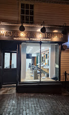 Interior of Westerham Barbers